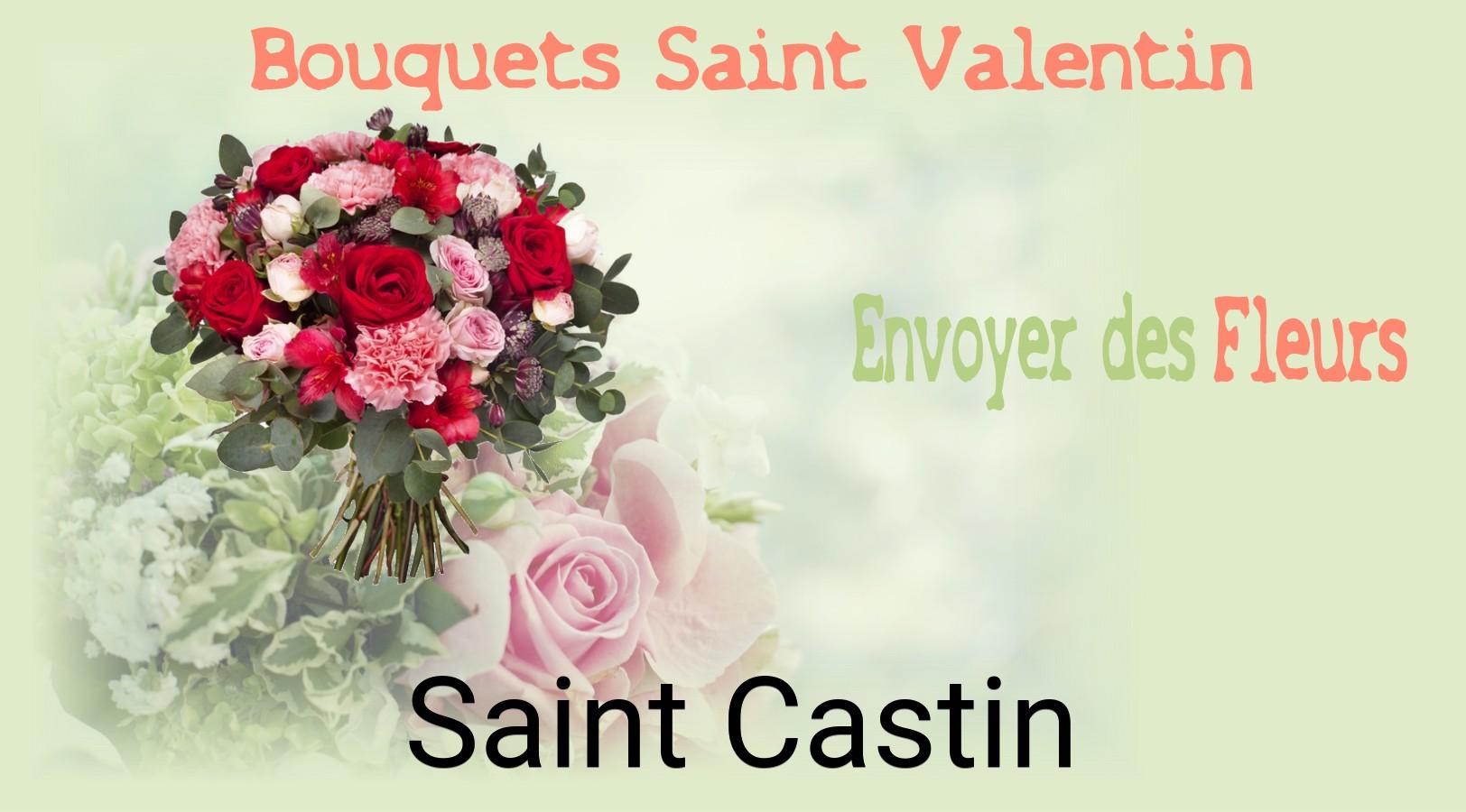 Roses de Saint-Valentin livrées à Saint-Castin